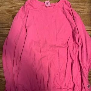 Hot Pink PINK Long sleeve shirt
